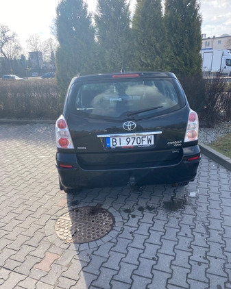 Toyota Corolla Verso cena 7000 przebieg: 247679, rok produkcji 2007 z Białystok małe 37